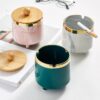 Ceramic Ashtray With Windproof Lid collection 2