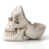 "halloween Skull Ashtray" - from the side