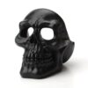 Cool Skull Ashtray in black from the front