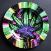 Cool Weed Ashtray Metal Tray psychedelic style