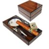 Luxury Portable Cigar Ashtray Wood - The Perfect Gift