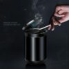 Premium Car Ashtray - LED Light Portable Alloy