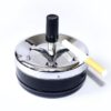 Pressing Windproof Stainless Steel Ashtray With Lid