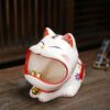 "Lucky Cat" - Ceramic Ashtray & Home Decoration