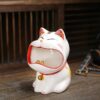 "Lucky Cat" - Ceramic Windproof Ashtray & Home Decoration