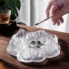 "Mountains" - Large Glass Ashtray - Multipurpose Decoration