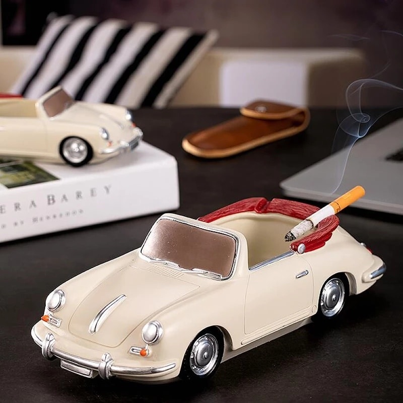 "Oldtimer Car" Ashtray - Great Gift Also For Non-Smokers