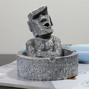 Cool Decor Ashtray - Moai Stone Statue