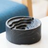 "Terrace" - Ceramic Ashtray black