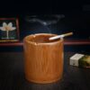 Bamboo Ashtray Wooden For Three Cigarettes