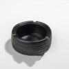 black car tire ashtray resin