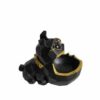 black Cartoon Dog Resin Ashtray