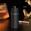 black elegant Portable Ashtray - Ashtray With Key Chain