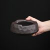 Black Retro Japanese Ceramic Ashtray