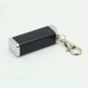 black smokeless Mini Pocket Ashtray With Key Chain