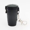 black trash can pocket ashtray