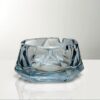 Blue Glass Ashtray