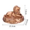 Bronze Animal Ashtray Bronze Lion