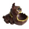 brown Cartoon Dog Resin Ashtray