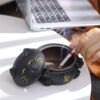 Cat Ashtray With Lid Windproof For Outside Or Inside