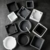 Cement Ashtray In Different Shapes And Colors