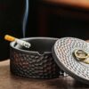 Ceramic Ashtray For Garden Japanese Style