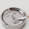 Ceramic Ashtray With Astonished Face