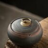 Ceramic Ashtray With Closed Lid