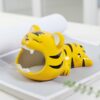 Ceramic Ashtray Yellow Tiger