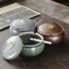Ceramic Ashtrays With Lid