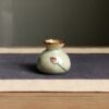 Ceramic Outdoor Ashtray Tall Japanese Shape