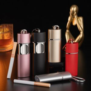 Portable Ashtray - Stylish Pocket Ashtray With Key Chain
