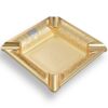 Cigar Ashtray Vintage Luxury Elegant Golden Metal