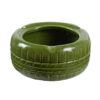Cool Car Tire Ashtray In Green