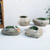 Cool Ceramic Ashtrays - Stone Imitation Ash Trays