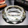 Cool Diamond Shape Glass Ashtray
