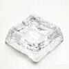 Cool Glass Ashtray White Color