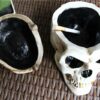 Cool Skull Ashtray Resin