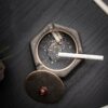 Covered Vintage Ashtray For Outdoor