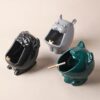cute animal ashtrays cat and dog