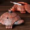 Cute Ashtrays Two Resin Turtles With Lid