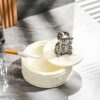 Cute Cat White Ceramic Ashtray For Cigarette