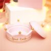 Cute Crown Resin Ashtray With Cover