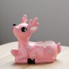 Cute Deer Ashtray Cool Animal Ash Tray Pink