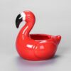 Cute Flamingo Ashtray Pottery Ceramic