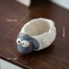 Cute Lamb Ashtray Ceramic Sheep Ash Tray Large Size