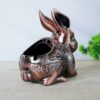 Cute Rabbit Ashtray From Behind