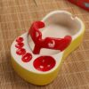 Cute Red Sandal Shoe Ceramic Ashtray