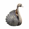 Cute Swan Ashtray With Lid On White Background