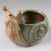 cutest snail ashtray ceramic ash tray